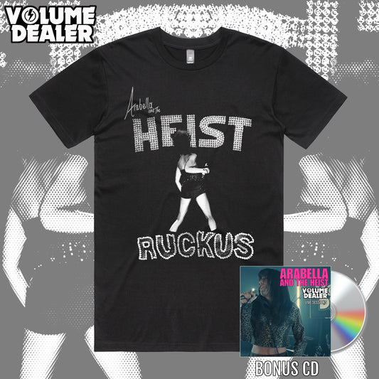 ARABELLA AND THE HEIST BLACK MENS T-SHIRT - PRE-ORDER
