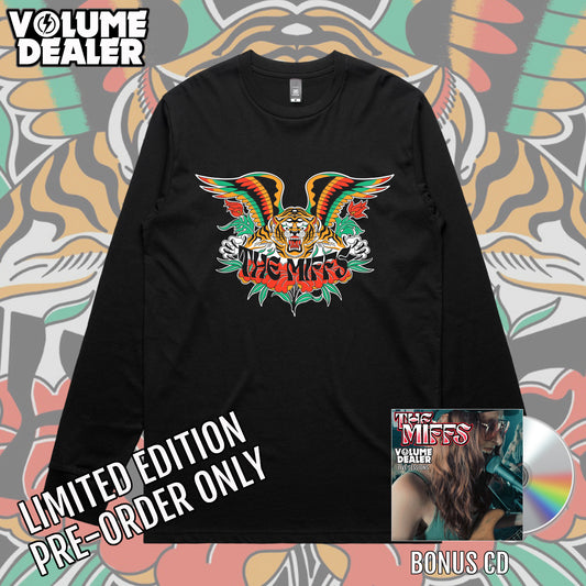 THE MIFFS BLACK LONGSLEEVE TEE - LIMITED EDITION PRE-ORDER ONLY