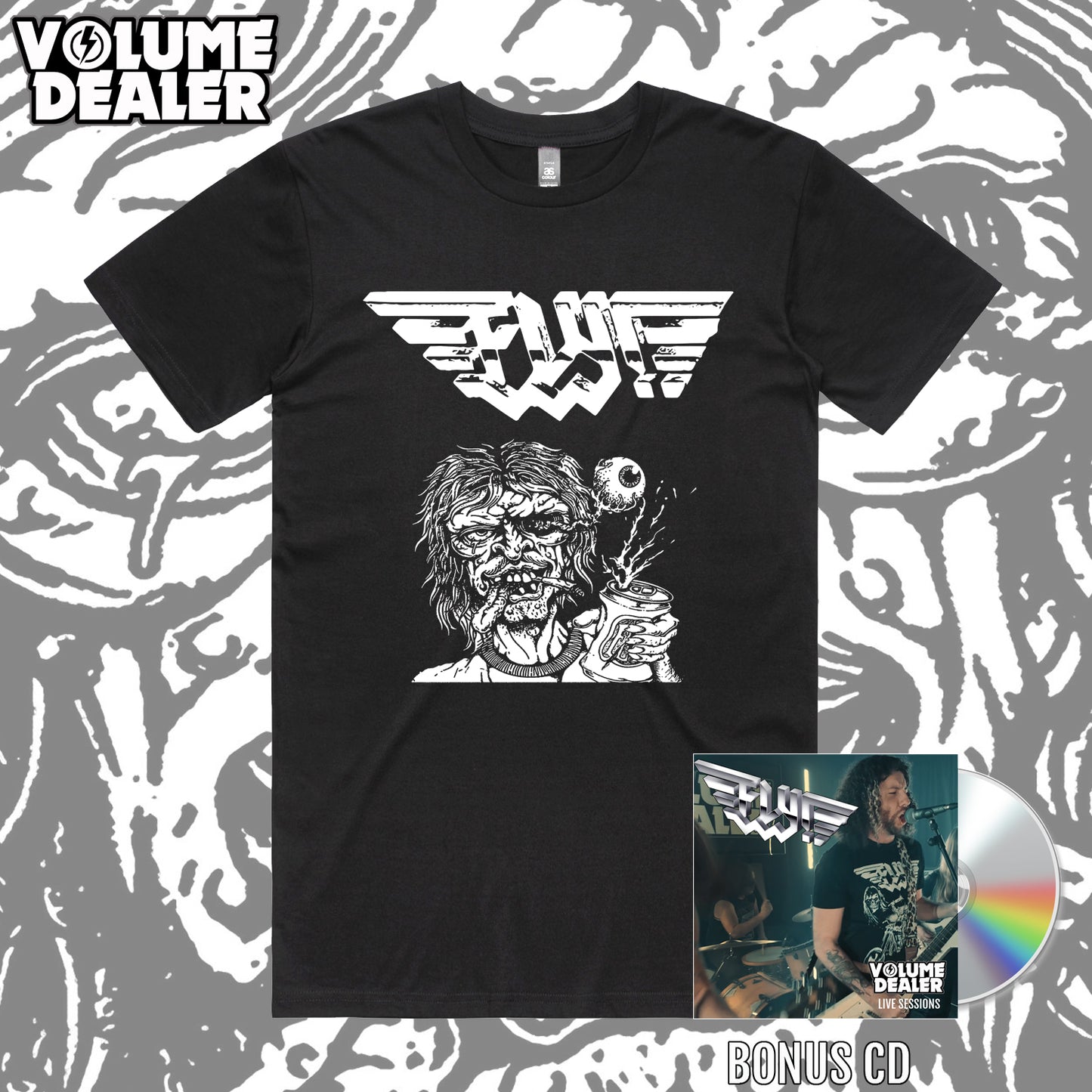 FLY! BLACK MENS T-SHIRT - PRE-ORDER