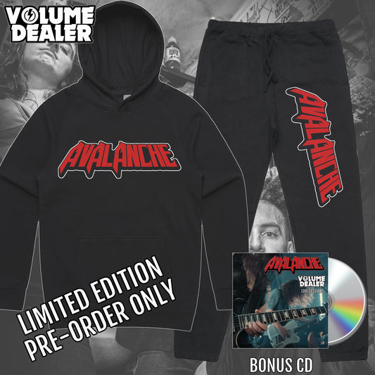 AVALANCHE PULLOVER HOODIE AND TRACKIES BUNDLE - LIMITED EDITION PRE-ORDER ONLY