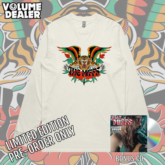 THE MIFFS ECRU LONGSLEEVE TEE - LIMITED EDITION PRE-ORDER ONLY