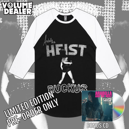 ARABELLA AND THE HEIST BASEBALL TEE - LIMITED EDITION PRE-ORDER ONLY