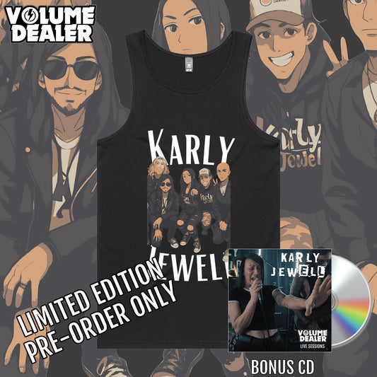 KARLY JEWELL MENS SINGLET - LIMITED EDTION PRE-ORDER ONLY