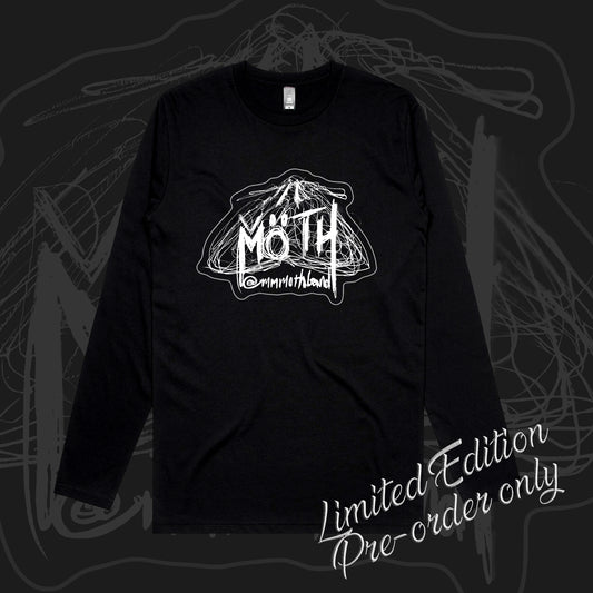 MOTH - LONG SLEEVED LOGO TEE