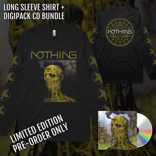 NOTHING BLACK LONGSLEEVE TEE AND ALBUM BUNDLE - LIMITED EDITION PRE-ORDER ONLY