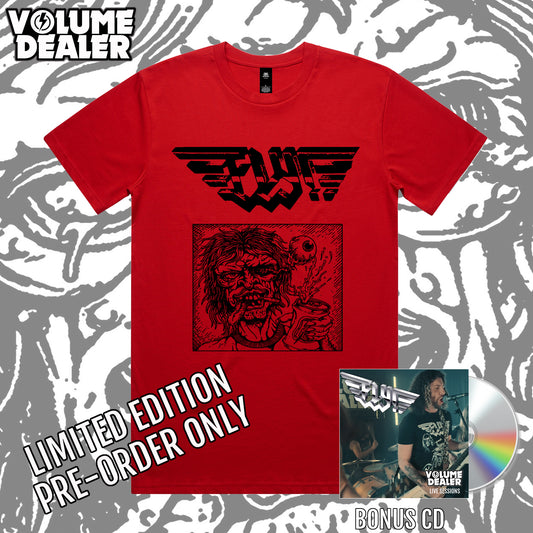 FLY! RED MENS T-SHIRT - PRE-ORDER - LIMITED EDITION PRE-ORDER ONLY