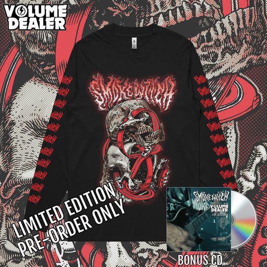 SMOKE WITCH BLACK LONGSLEEVE TEE - LIMITED EDITION PRE-ORDER ONLY