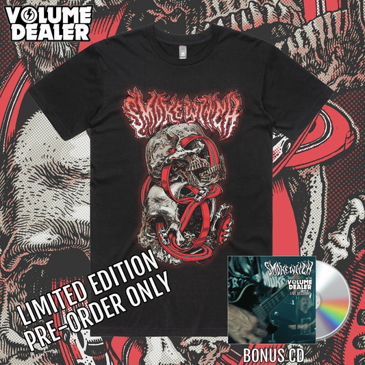 SMOKE WITCH BLACK SHORT SLEEVED LOGO T-SHIRT - LIMITED EDITION PRE-ORDER ONLY