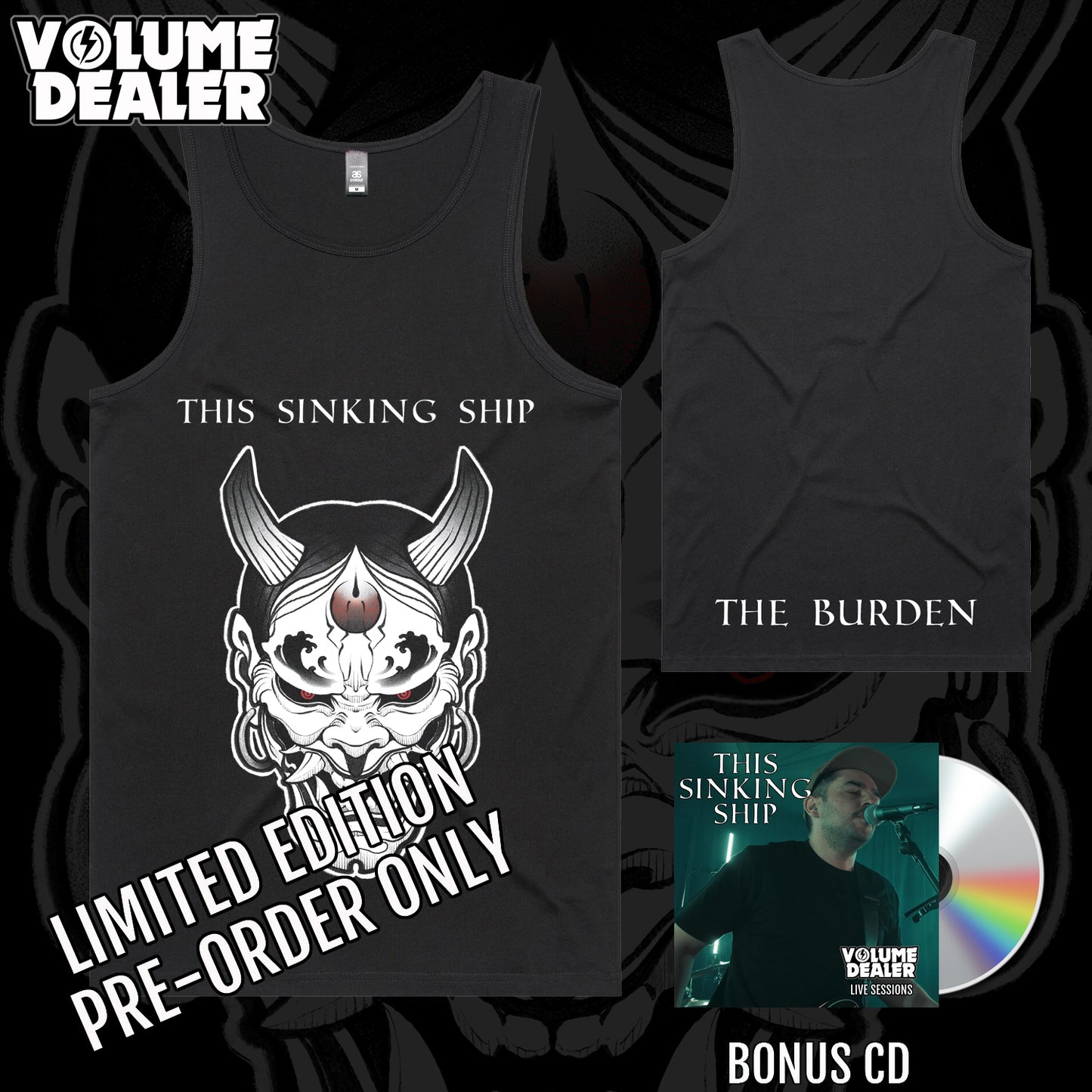 THIS SINKING SHIP MENS SINGLET - LIMITED EDTION PRE-ORDER ONLY