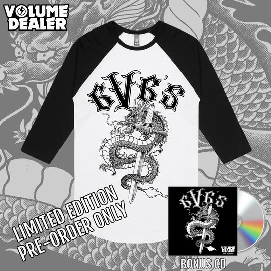 THE 6V6'S BASEBALL TEE - LIMITED EDITION PRE-ORDER ONLY